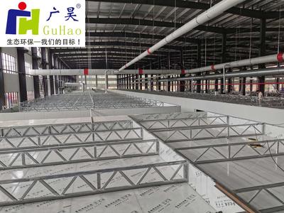 喷漆房顶部自制行架吊顶